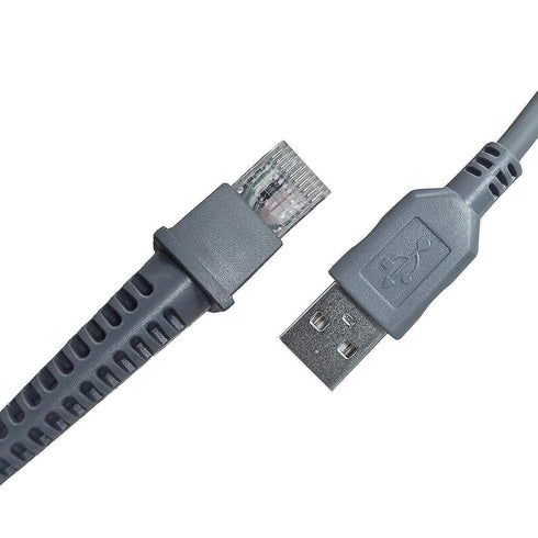 SOTESIN RJ45 QD2430 QW2100 GPS4490 GD4430 HD3130 GM4100 QBT2131 QM2430 GBT4430 QBT2430 (3M/10FT) Barcode Scanner USB