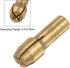 15pcs Brass Collet 0.5mm Brass Drill Chucks Mini Electric Grinder Quick Change Drill Chuck Bit Sets for Rotary Tools,