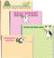 Cute Humorous Notepads, 4 Assorted Funny Note Pads