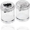 Manual Double Holes Pencil Sharpener, Metal Sharp Blade for Regular and Colored Pencils