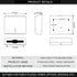 Comercial Paper Towel Dispenser Wall Mount, Stainless Steel Hand Towel Dispenser with Lock, Trifold/C Fold Paper Towel