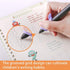 Magic Practice Copybook for Kids, Reusable Calligraphy Handwriting Workbooks, 4 Book + Pen Set for Preschoolers