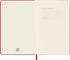 Moleskine Classic Notebook, Hard Cover, Medium (4.5" x 7"), Ruled/Lined, Scarlet Red