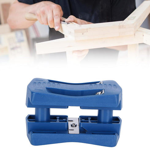 Edge Banding Trimmer, Wood Double Veneer Laminate Edge Trimmer for Woodworking, Manual Trimming Tool