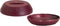 Cambro Bundle: 10 1/4" Low Profile Insulated Dome Plate Cover (MDSLD9487) Cranberry