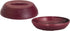 Cambro Bundle: 10 1/4" Low Profile Insulated Dome Plate Cover (MDSLD9487) Cranberry