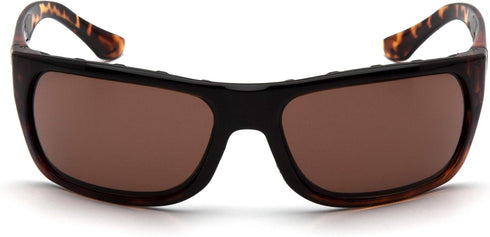 Venture Gear Vallejo Safety Glasses Tortoise Frame/Bronze Anti-Fog Lens