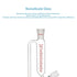 stonylab Graduated Pressure Equalizing Addition Funnel, 50 ml Borosilicate Glass Dropping Funnel with 24/40 Joint