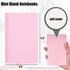 Koogel 40PCS Mini Blank Notebooks, 3.5 x 5.5 Inch Notepads in 20 Colors for Students, Travelers, School Supplies, Office