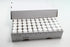 20ml Glass Vials, 24-400 Screw Neck with White Caps, Leakproof, Pack of 100