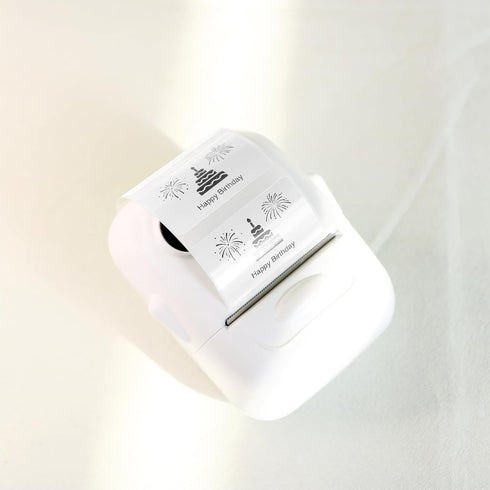 50x30mm P50 (50x30mm,White Label,4 Hybsk Portable Printer Label Paper Multi-Purpose Tear Resistant Direct Thermal