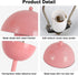 COSYLUX Modern Small Table Lamp for Bedroom, Cute Dome Shade Reflecting Light Reading Lamp for Living Room, Kid's Room