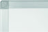 White Steel Surface 18" x 24" Aluminum Frame Rectangle Wall Mount - 1 Each-MA02759214-Office Supplies