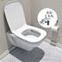 LINXIU 2 Toilet Seat Hinge Bolts Kit Quick Release Top Hinge Fixings Expanding Rubber Toilet Seat Replacement Parts