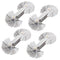 4PCS Metric & Imperial Screw Gauge for Industrial Measurement, SAE Whitworth & Metric Thread Pitch
