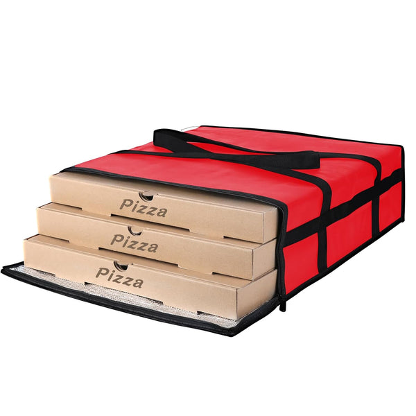 CIVJET Insulated Pizza Delivery Bag for Carry Hot, 20" x 20" x