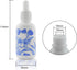 4 PCS 1 2/3oz (50ml) Blue and White Porcelain Ceramic Dropper Bottles Perfume Aromatherapy Cosmetic Container Essential Oils Sample Empty Dropper Bottles with Funnel Include by Wwolife