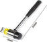 Rubber Mallet Non-Marking Rubber Mallet Hammer Steel Pipe Mallet with Non-Slip Rubber Handle for DIY Projects Crafts Woodworking and Flooring Installation by AOTISBAO