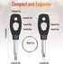 AOGUU 6-in-1 Stocking Stuffers for Men, Keychain Screwdriver Bit with Flathead and Phillips, Slotted and Hex Wrench