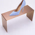 Amagogo Shoe Store Display Stands Shoe Bag Racks Standing for Showcase Wardrobe, High Rose Gold