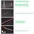 Purple-fox 3:1 4FT Waterproof Heat Shrink Tubing, Marine Grade Wire Cable Adhesive Lined Tube for Insulation