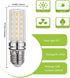 E26 LED Bulb, 12W White 6000K LED Bulbs, 80-100 Watt Light Bulbs Equivalent, E26 Screw Base,1200 Lumens LED Lights 4 Pack White by BOGAO