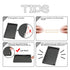 Junction Box IP65 Waterproof Dustproof ABS Plastic Electric Project Enclosure with Fixed Ear, Black, 6.2x3.5x2.5 inch