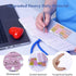 EKG Badge Card Nursing Reference Interpretation ECG Ruler Measurement Cardiac, Cheat Sheet Nurse Accessories