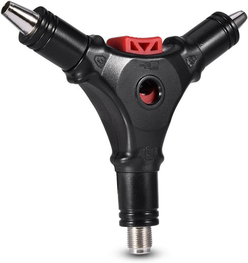 3 in 1 F Plug Coaxial Compression Tool, Coax Cable Stripper for Digital TV Installation Fitting Tool