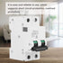 Premium Circuit Breaker, 2P 250V Low Voltage DC Miniature Circuit Breaker for Solar Panels Grid System(40A)