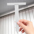 8pcs Universal Roller Shutter Hanger Strip with Screw Holes, Roller Shutter Slat Connector Clips, Metal Hardware Kit