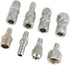 8Pcs Coupling Connector Set, 1/2 Pneumatic Air Compressor Hose Quick Coupler Plug Socket