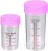 NUOBESTY 2 Set Scales Measuring Cups, Laboratory Liquid Measuring Cup and Test Tubes with Screw Cap