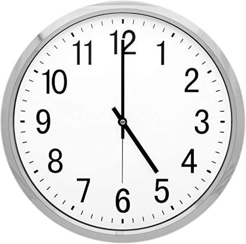 5 Pcs Wall Clock Movement Mechanism with 5 Pairs of Hands, Quartz High Torque Long Shaft Clock Movement Kits