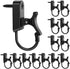 Hanger Hooks, String Light Hooks, Screw-in Hooks for Hanging String Lights, Wind Chimes, 20 Pack