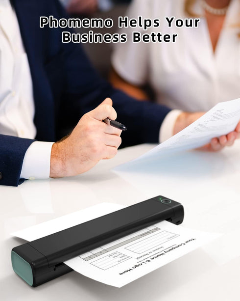 M08F-Letter, M832D, M834, MT800/A285M 8.5" 11", 200 Phomemo US Letter Thermal Printer Paper, Advanced Thermal Printing