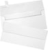 LUXPaper #9 Slimline Invitation Envelopes | Peel & Press | 3 7/8" x 8 7/8" | Bright White | 80lb. Text | 50 Qty by LUXPaper