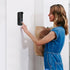 No-Drilling Door Mount for Blink Video Doorbell, Adhesive Bracket for Home Security System, Black