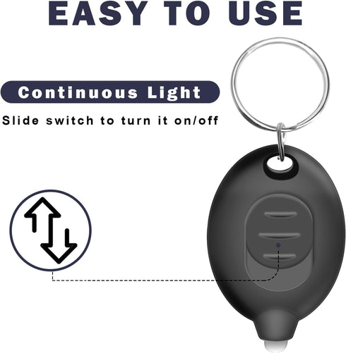 Daemson (96PCS) Mini LED Keychain Flashlight, Ultra Bright Tiny Flashlight, Small Keychain Flashlight White Light