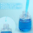 50PCS 3ml Plastic Disposable Transfer Pipettes, Calibrated Dropper for Science Laboratory