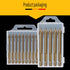 Efficient Universal Drilling Tool 5pcs, High-Grade Alloy Drill Bit Set for Tile, Ceramic, Wall Drilling Auxiliary