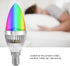 MUNEFE Bulbs Dimmable Bulbs Bulbs Fixtures(E14) Led Color Chanin Liht with Remote Control, Liht Decorative, Clear