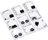 Mangpung 9 Pads Black Cute Cat Sticky Notes Set,Funny Sticky Notes Set, Cat