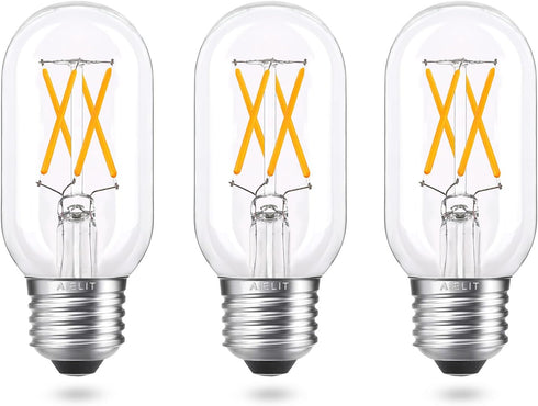 Vintage E26 LED Light Bulb 40W Equivalent, Energy Efficient 4W, Warm White