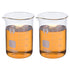 PATIKIL 1000ml Low Form Glass Beaker, 2 Pack 3.3 Borosilicate Glass Measuring Cups with Spout