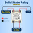 SSR-60DA Input 3-32V DC Single Phase Solid State Relay to Output 24-380V AC 60A