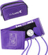 FriCARE Manual Blood Pressure Cuff Kit for Nursing Students, Sphygmomanometer for Home Health Use, XL, Purple