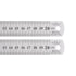 2Pcs Stainless Steel Ruler, 20cm/8" Length x 1/36" Thick x 1" Wide Measuring Tools for Woodworking Craft