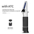 Salinity Refractometer with ATC, Dual Scale 0-100 PPT & Specific Gravity Tester for Marine Monitoring