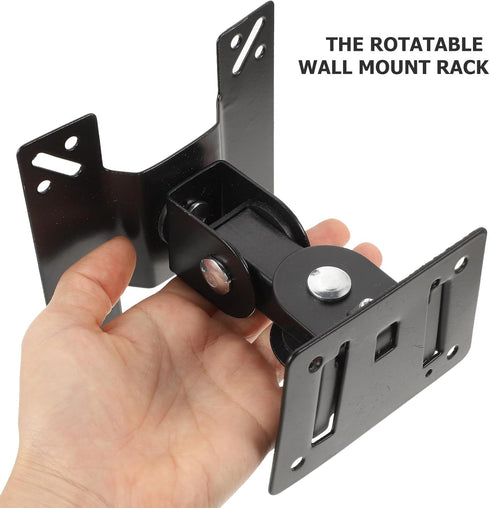 NUOBESTY 360-degree 14-27 Inch Universal Rotatable Monitor Mount Stand Metal Shaft for LCD Screens, Wall Mount Bracket